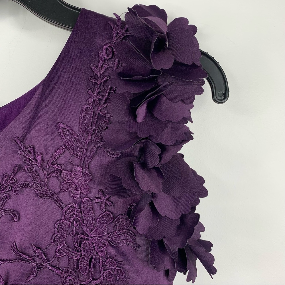 Trish Scully Child | Bianca Party Purple Dress Eggplant Special Occasion 12 - Picture 7 of 14